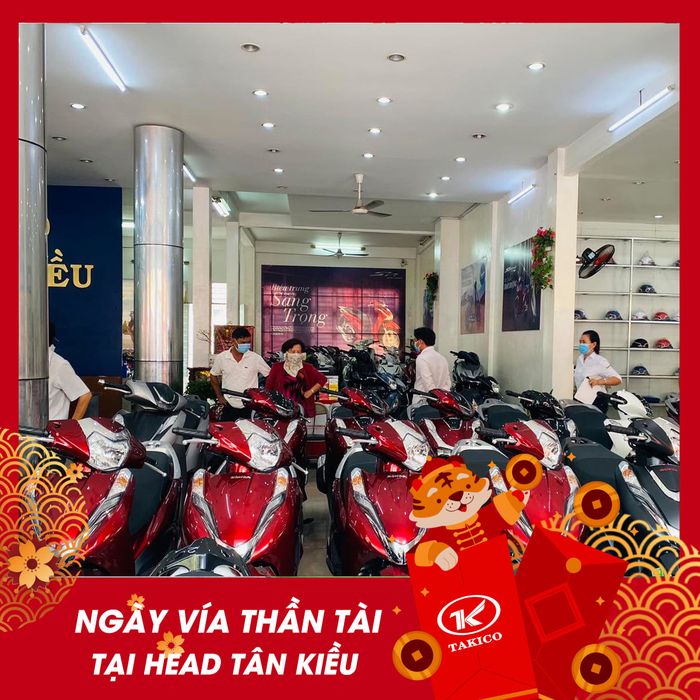 HEAD Tân Kiều - Không gian trưng bày hiện đại đạt chuẩn Honda