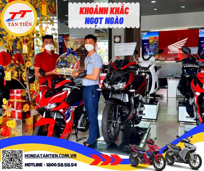 HEAD Tân Tiến - Showroom trưng bày xe Honda sang trọng