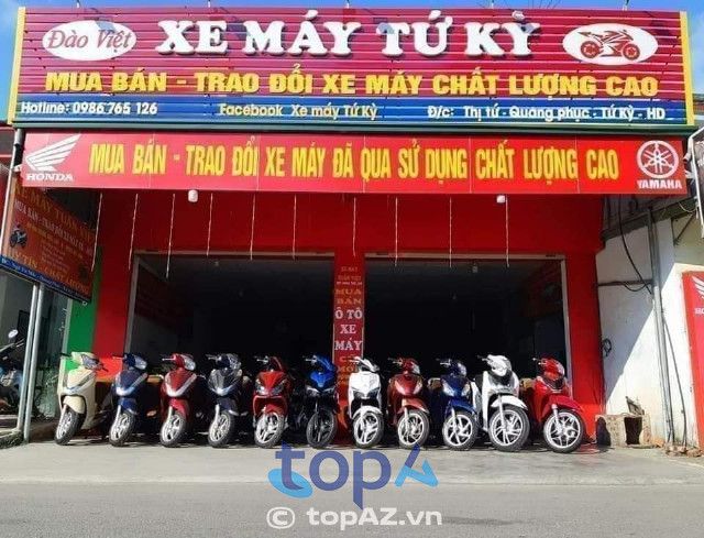 Địa chỉ mua xe máy trả góp uy tín tại Hải Dương