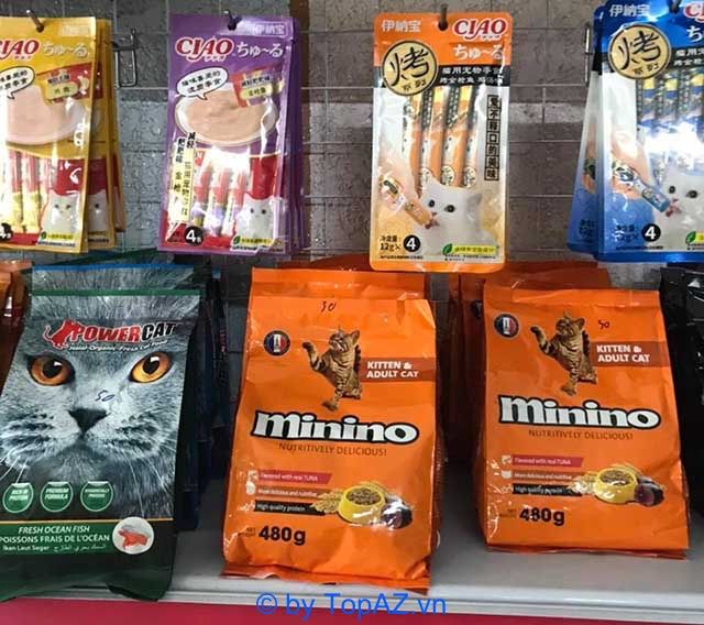 Địa chỉ uy tín chuyên cung cấp thức ăn cho chó mèo tại Hà Nội