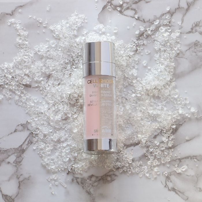 Hình ảnh Serum Dưỡng Trắng Swissline Cell Shock White với chiết xuất kim cương