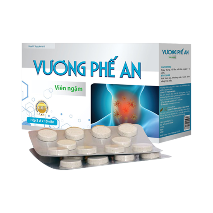 Hình ảnh chi tiết sản phẩm Vương Phế An - Công thức độc quyền từ Bách Thảo Dược