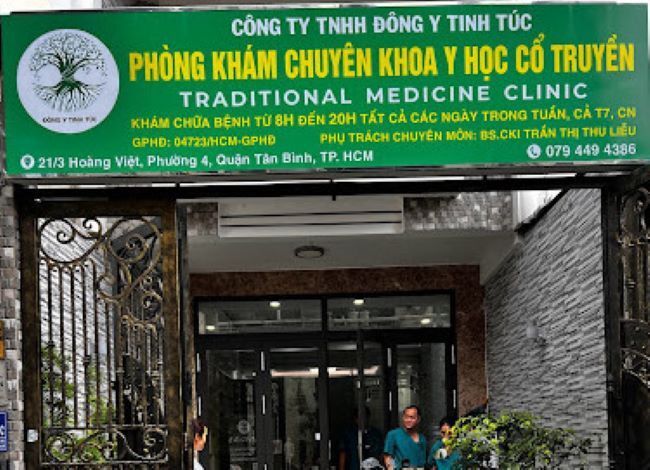 Đánh giá chất lượng phòng khám Đông y tại quận Tân Bình, Sài Gòn