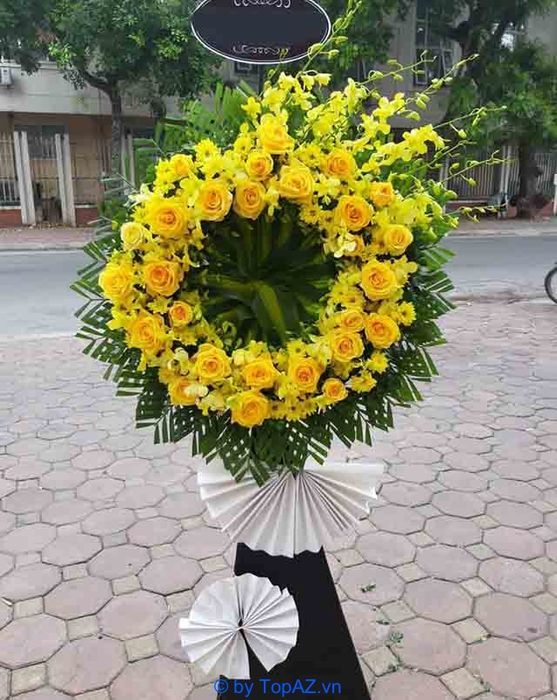 Địa chỉ đặt vòng hoa đám tang uy tín tại Hà Nội