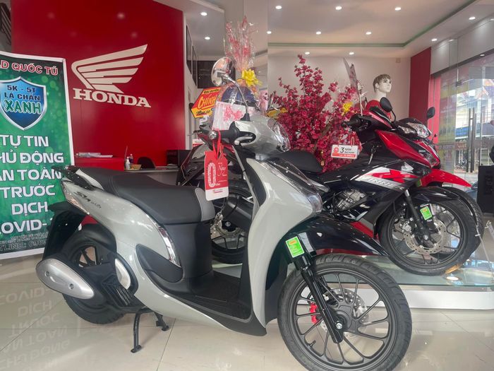 Không gian trưng bày hiện đại tại Honda Quốc Tú