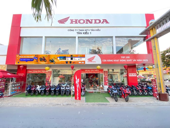 HEAD Tân Kiều - Showroom đạt chuẩn dịch vụ Honda 5S
