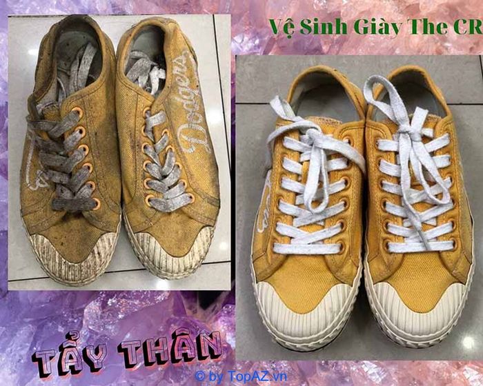 Dịch vụ vệ sinh giày tại TPHCM