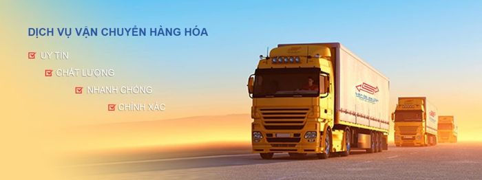 Hình ảnh đội xe vận tải hiện đại của Vận Tải Sài Gòn