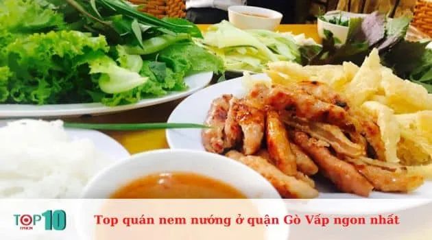 Nem nướng Nha Trang Dì Ba