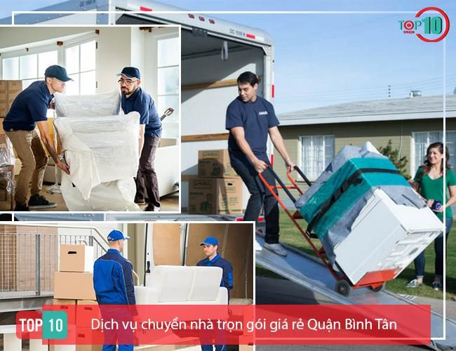 Dịch vụ chuyển nhà trọn gói tại quận Bình Tân