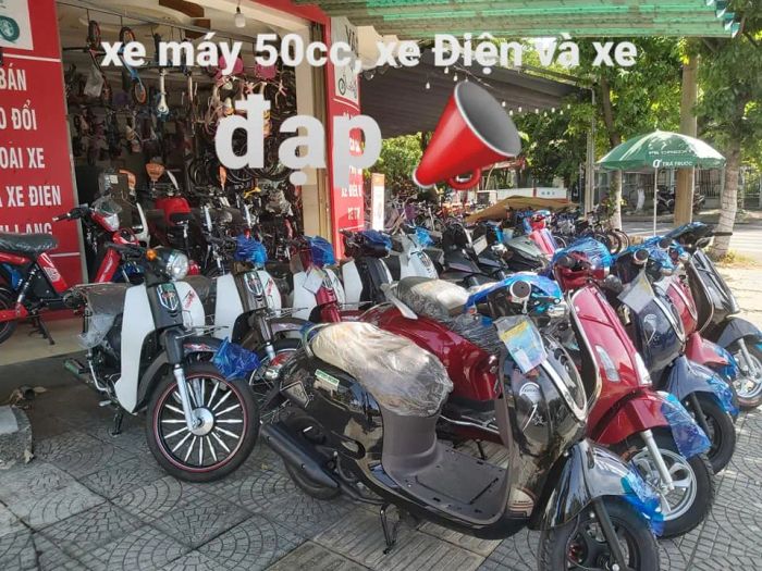 Không gian trưng bày tại Việt Ngọc Phương E-Bike