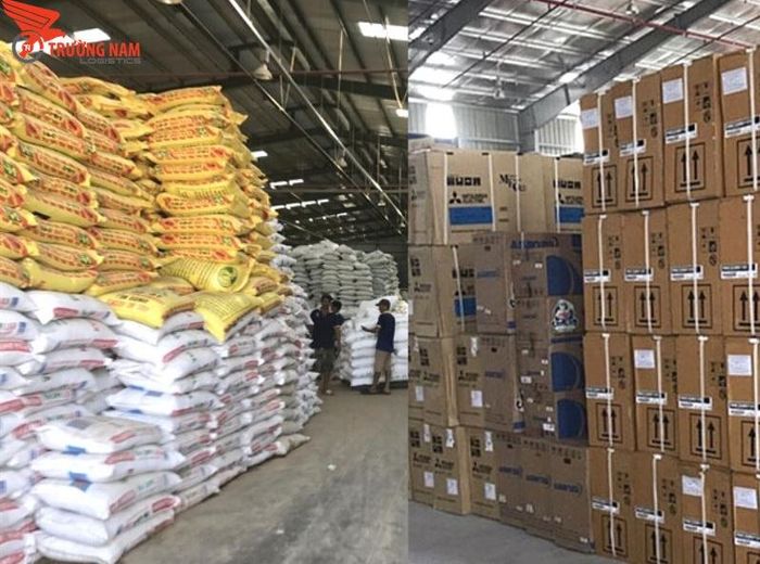 Hình ảnh đội xe vận tải Trường Nam Logistics
