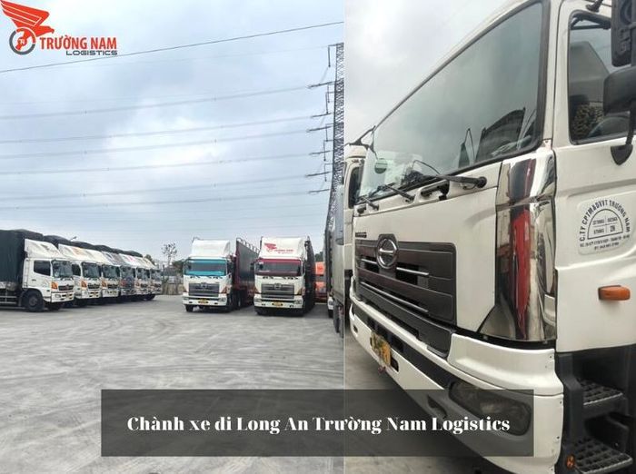 Hình ảnh đội xe Trường Nam Logistics