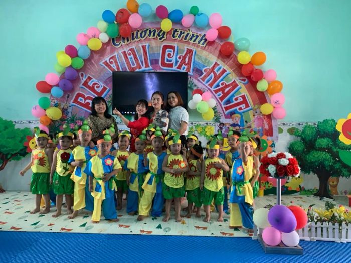 Không gian học tập đầy màu sắc tại Mầm non 19/5
