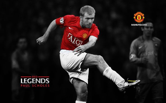 Với Sir Alex, Paul Scholes được coi là hình mẫu lý tưởng ở vị trí tiền vệ trung tâm