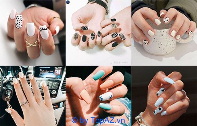 tiệm nail quận 4 thiết kế sang chảnh, mẫu mã trend nhất