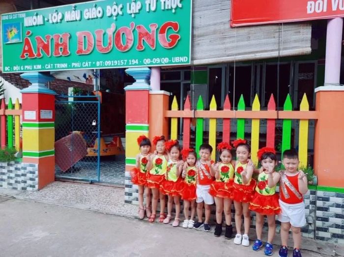 Không gian học tập tràn ngập tiếng cười tại Mầm non Ánh Dương