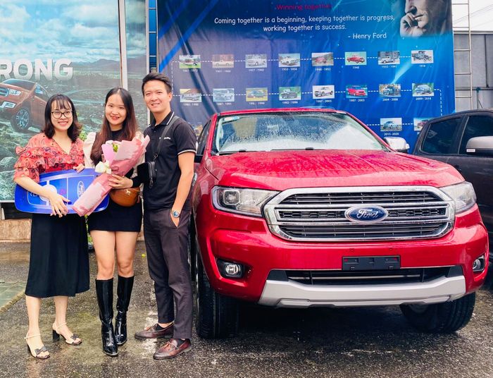 Không gian trưng bày ấn tượng tại Hải Phòng Ford