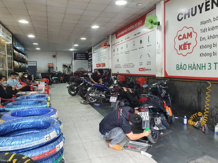 Hình ảnh không gian Shop2banh.vn