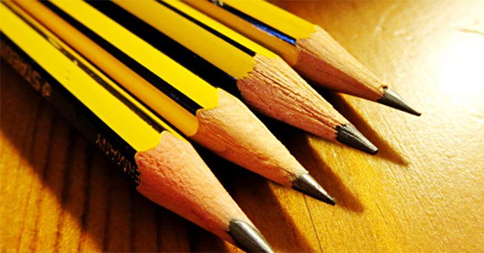 Tranh minh họa: Hành trình phát triển của bút chì qua các thời kỳ (Nguồn: Internet)