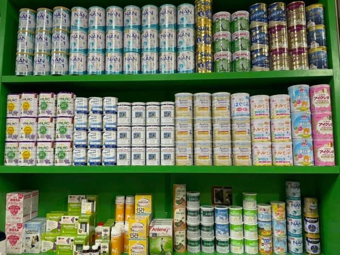 Không gian hiện đại tại Siêu Thị Sữa Milkmart