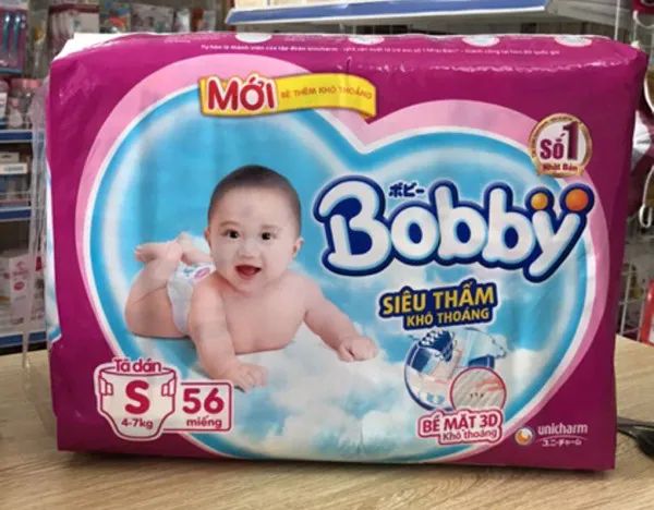 Hình ảnh bỉm Bobby phiên bản 2