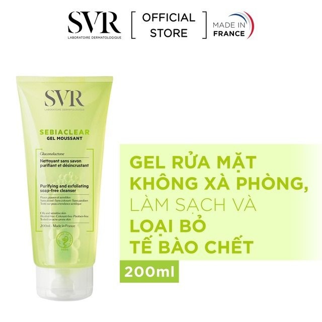 Hình ảnh sản phẩm SVR Sebiaclear Gel Moussant chính hãng