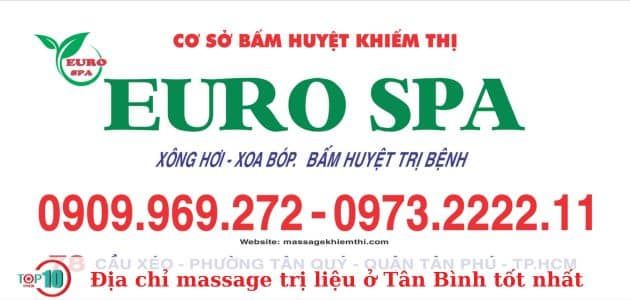 Euro Spa – Không gian chăm sóc sức khỏe và mang lại niềm vui cho người khiếm thị