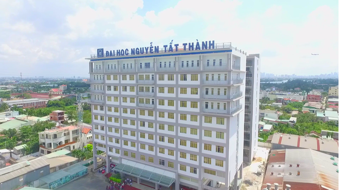 Khuôn viên hiện đại của Đại học Nguyễn Tất Thành