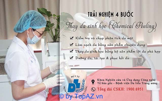 Địa chỉ peel da uy tín tại Hà Nội