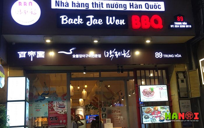 BackJaeWon - Thiên đường hương vị Hàn Quốc đích thực