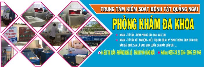 Hình ảnh thực tế tại Phòng Khám Đa Khoa Trung Tâm Kiểm Soát Bệnh Tật Quảng Ngãi