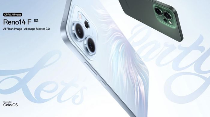 OPPO Reno14 F 5G ra mắt