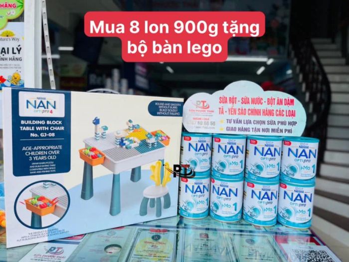 Góc trưng bày đa dạng tại Cửa Hàng Sữa Phước Thái