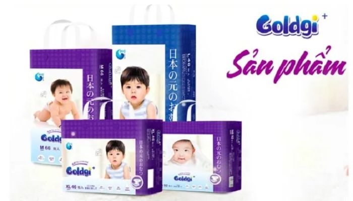 Hình ảnh bỉm Goldgi – Tã Goldgi phiên bản 2
