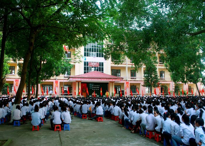 Không gian học tập hiện đại tại THPT Thuận Thành số 2