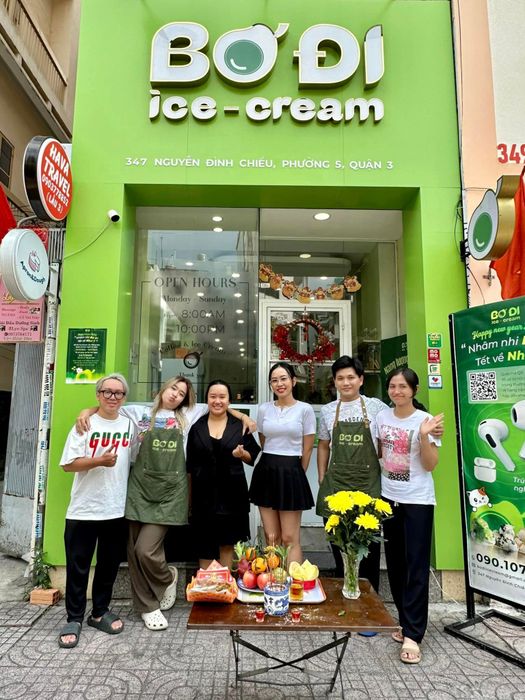 Những món kem sáng tạo đầy màu sắc tại BƠ ĐI Ice Cream