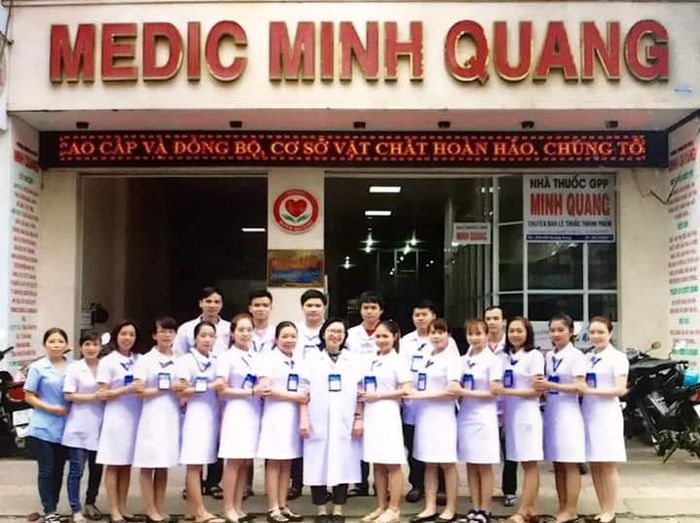 Hình ảnh cơ sở vật chất hiện đại tại Phòng Khám Minh Quang