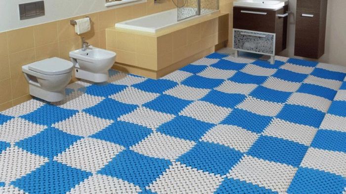 Không gian trưng bày thảm nhà tắm cao cấp tại Thảm Huỳnh Gia