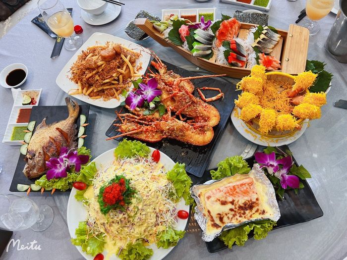 Góc nhìn sang trọng của Nhà hàng Hải Sản Thanh Hợi