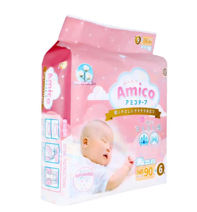 Hình ảnh Bỉm Amico - Tã Amico phiên bản 1