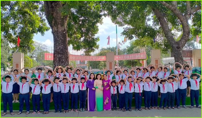 Không gian trường lớp Trường Tiểu học Trần Quốc Tuấn