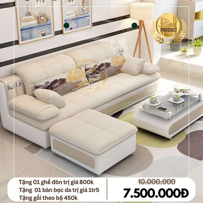 Sofa Kim Phú - Ảnh 1: Tinh tế trong từng đường nét thiết kế