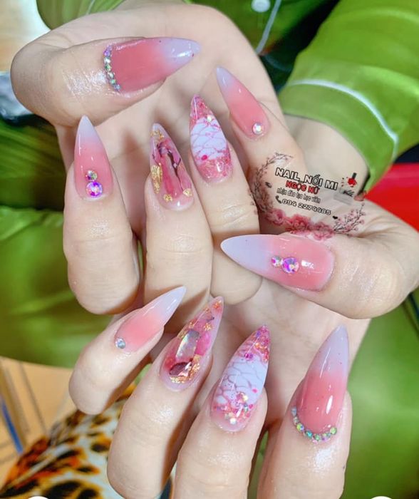 Tác phẩm nail nghệ thuật tại Ngọc Nữ Nail & Mi