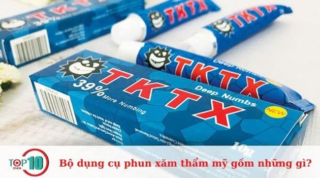 Thuốc gây tê – Giải pháp giảm đau trong phun xăm