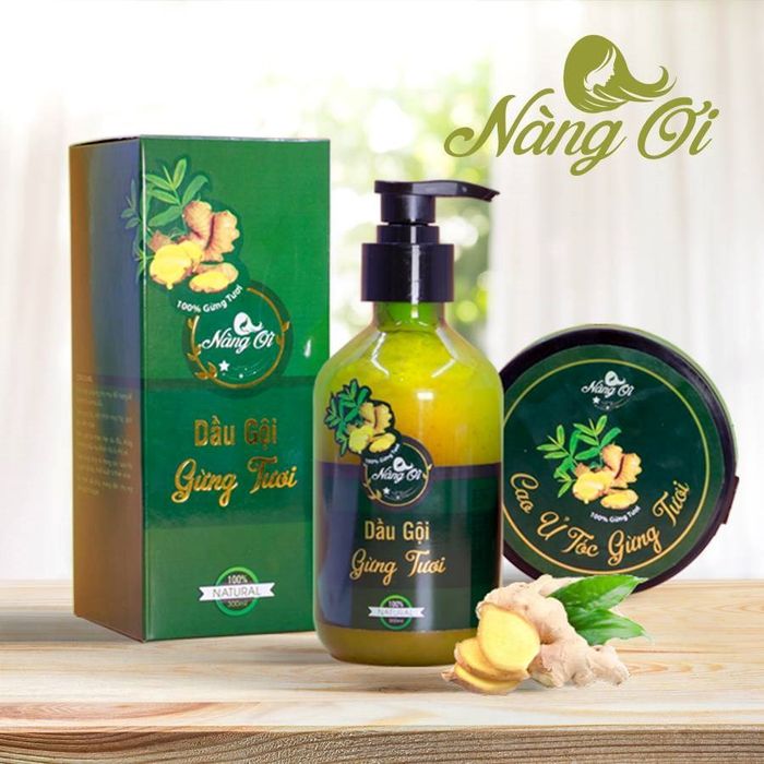 Bộ sưu tập hình ảnh dầu gội gừng Nàng Ơi chính hãng