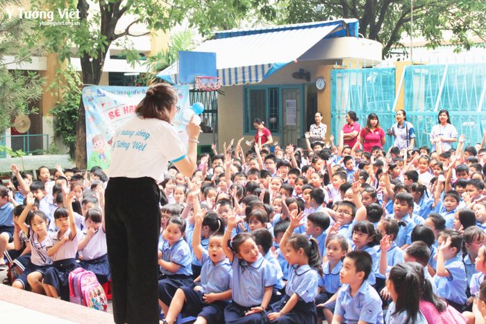 Cơ sở vật chất tiện nghi tại Trường Tiểu học Duy Tân