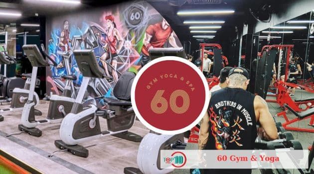 60 Gym & Yoga - Không gian luyện tập đa phong cách
