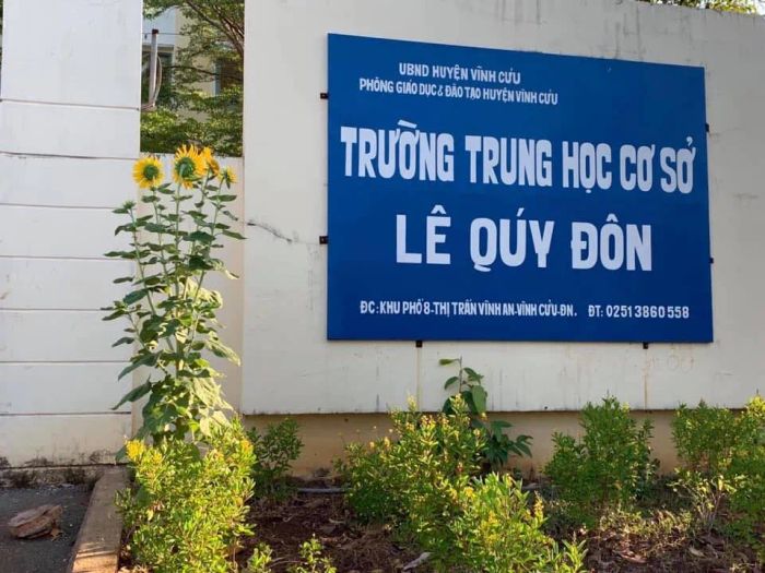 Hình ảnh Trường THCS Lê Quý Đôn