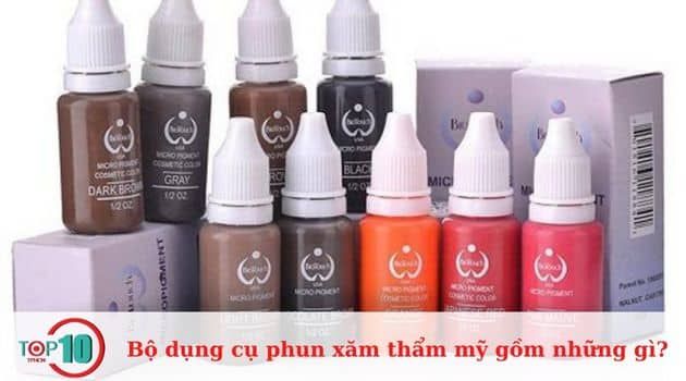 Mực phun xăm – Nét màu định hình vẻ đẹp vĩnh cửu